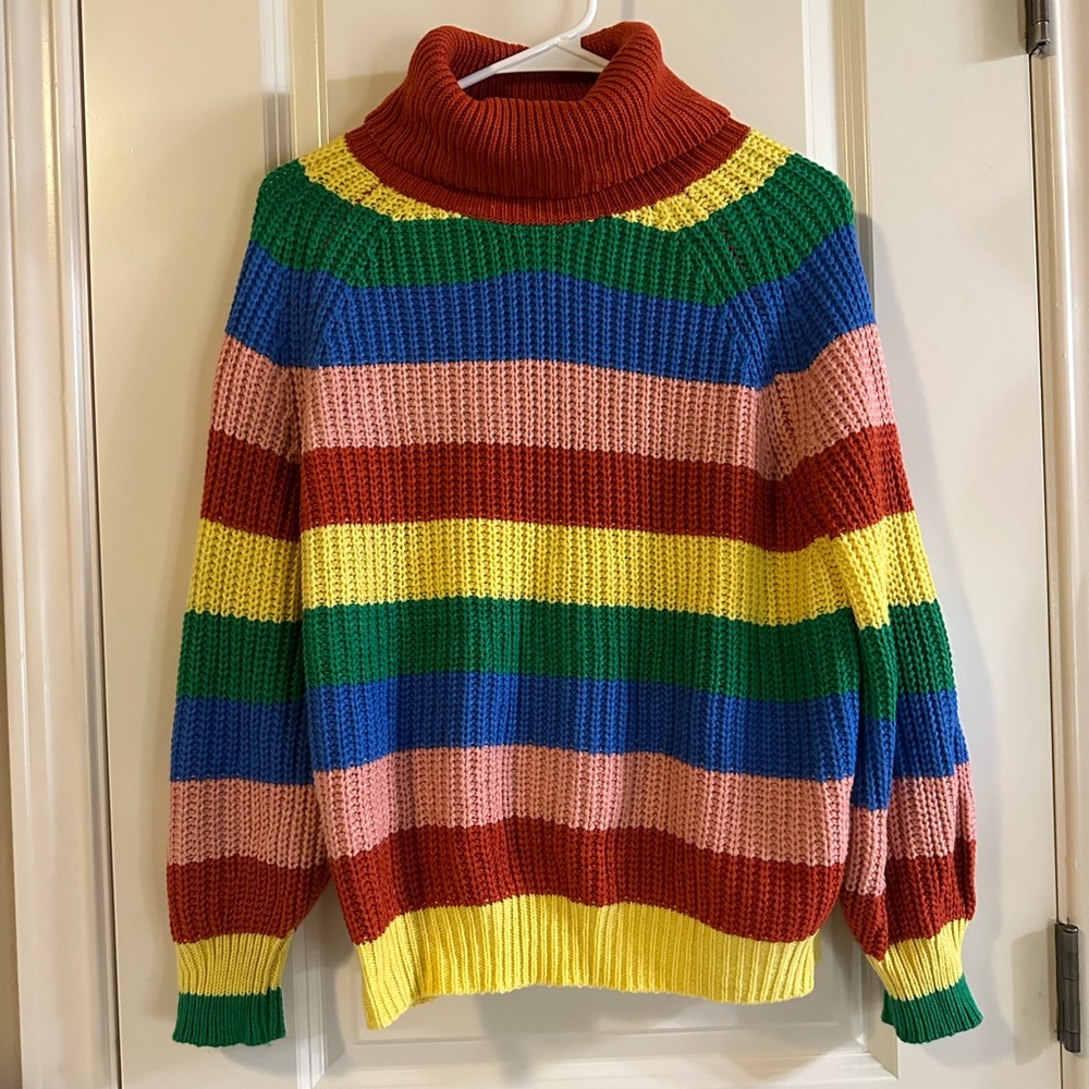 Multicolor Striped Sweater